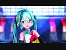 【MMD】初音ミク「METEOR」ライブ