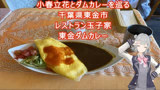 小春六花が紹介するダムカレー「千葉県：東金ダムカレー」