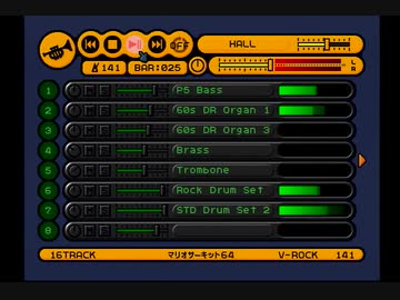マリオカート64 サーキットBGMを音楽ツクール3で作ってみた