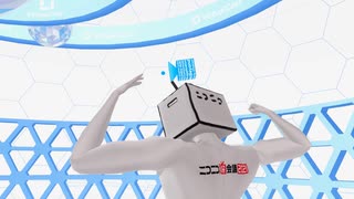 VR空間で使えるテレビちゃん作ってみた