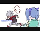 【葛葉・勇気ちひろ】戦闘欲を抑える葛葉に優しい反応をする姉御【手描き】