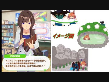 乙名史記者マンの妄想を実演するマチカネフクキタルマン