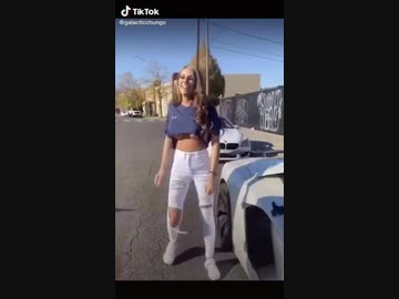 【エロTikTok】おっぱい丸見え！