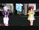【MMDホロライブ】ころねとおかゆにWAA!!!!を踊ってもらったよ♪【超即興MMD Ultimate～春の陣2021～＆超バーチャル投稿祭Spring】