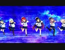[MMD]艦これ 択捉・松輪・佐渡・対馬・福江・平戸 galaxias！｛着衣有り｝