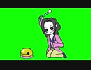 木魚を叩く五十嵐ゆり子素材使用例