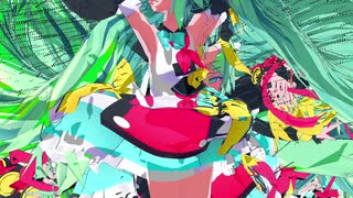 【MMD】Sour式改変初音ミク - METEOR【VOCALOID】~Violent movement~