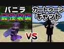 【マイクラ】バニラ最強装備でカートゥーンキャットを倒すことは出来るのか？マイクラ統合版【ゆっくり実況/マインクラフト/Minecraft】