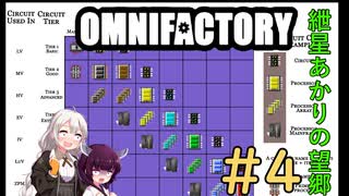 【Minecraft1.12.2】紲星あかりの望郷　４日目【Omnifactory】