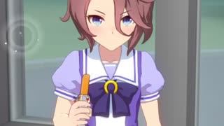 【ウマ娘】ナリタタイシンがもぐもぐする動画