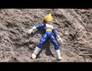 山でベジータ(DBZ)のプラモデルを作る