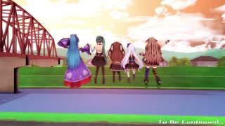 【アイドル部MMD】Climax Jump_Tr!c trac form