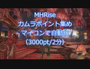 【MHRise×Arduino】カムラポイント稼ぎ自動化＠（10万pt/h）溶岩洞ツアー