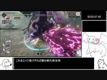 古の幻影(オオナズチ)　ガンランス　4’21