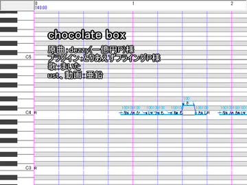 【転載】【UTAUカバー+ust】chocolate box【まいた】 - ニコニ･コモンズ