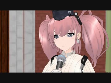 【MMD艦これ】六甲おろしを歌うアトランタ　（ＣＶ：Ｔ．オマリー）