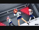 [MMD]艦これ 択捉・対馬・平戸 ECHO｛着衣有り｝