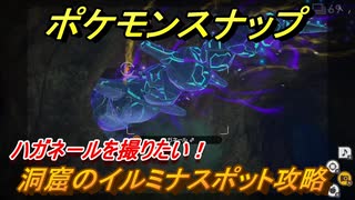 ポケモンスナップ 洞窟のイルミナスポット攻略 ハガネールを撮りたい New ポケモンスナップ ニコニコ動画