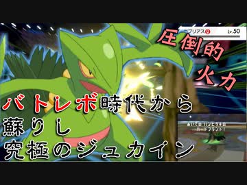 ポケモン剣盾 バトレボ時代から蘇った究極ジュカイン バグレベル ニコニコ動画