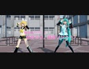 【MMD】WAA!!!! / 初音ミク, 鏡音リン