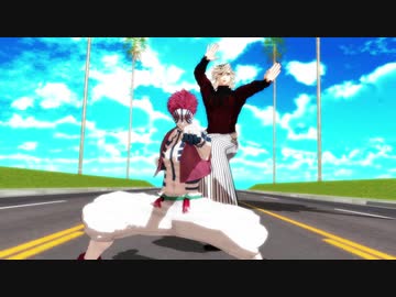 【鬼滅のMMD】ジベタトラベル【上弦弐参】