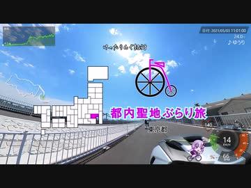 [自転車]都内聖地ぶらり旅