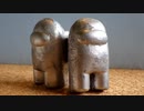 AmongUsのクルーを金属で作ってみた