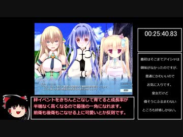 【エロゲRTA】浮遊都市の作り方RTA　後編　37分40秒【ゆっくり実況】