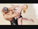 【DOA6 ryona】水着ティナにバースがベアハッグ