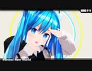 【MMD】Brand New World 初音ミク 葉月式(♮はぐみく！)
