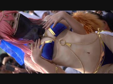 ★ C96 Cosplay『FGO／玉藻の前～水着Ver～』夏コミ de Cute な レイヤーの娘  発見 ! コミケ「Comic Market 96」Comiket 96