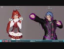 PSO2 ロビアク 691「短杖／奏具」+692「おでん」+693「拳ポーズ」+711「ジャンプポーズ」
