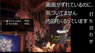【MHR】性格正反対のハンター2人で「オオナズチ」を狩猟してみた