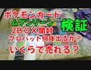 【検証 ポケモンカード】ムゲンゾーン2BOX開封して高額なクロバットが何体出るか検証します！