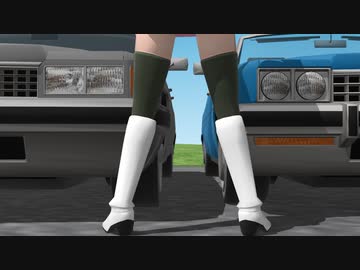 【MMD-OMF11】日常チラ裏シアターN08【モデル配布】