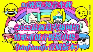 DJ涟漪 - 领音车载《2015最新最火爆网络情歌重低音慢摇串烧》(Mafumafu音质版本)