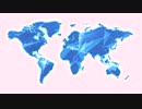 4k-abstract-world-map-alpha-textured-background-fx-seamless-loop-clip　林一記