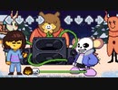 [friday night funkin(Undertale)]SansMOD Frisk&Chara VS Sans NO MISS