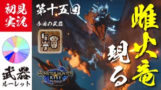 【モンハンライズ】雌火竜にはオレのガンスが火を吹くぜ【実況プレイ15】