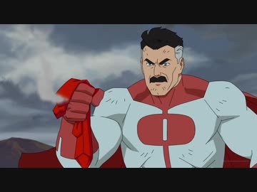 インビンシブル 無敵のヒーロー 7話のオムニマン戦闘シーン ニコニコ動画