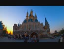 ディズニー散歩 - 夕方のディズニーランドを散歩しました。