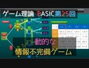 ゲーム理論BASIC 第25回 -動的な情報不完備ゲーム-