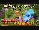 ポケモンスナップ　ピチュー☆４を撮りたい！公園（昼）調査レベル２　【New ポケモンスナップ】