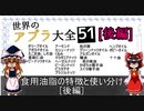 食用油脂の特徴と使い分け[後編]【食品化学ゆっくり解説Part5.5】