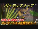 ポケモンスナップ　エレザード☆４を撮りたい！砂漠（昼）調査レベル２　【New ポケモンスナップ】