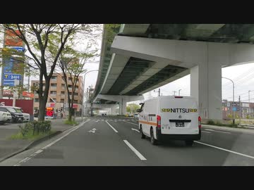 仙台近辺車載動画シリーズ　123　産業道路から多賀ジャス（イオン）のあたり