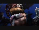 男リョナ Chris (EX 1) attacked by J'AVO(Moth)