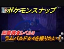 ポケモンスナップ　ラムパルド☆４を撮りたい！洞窟調査レベル３　【New ポケモンスナップ】