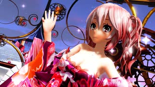 MMD【吉原ラメント】Tda式 重音テト kimono style【210509】 【ray】【sdPBR】【悠々杯2ndAnniversary】