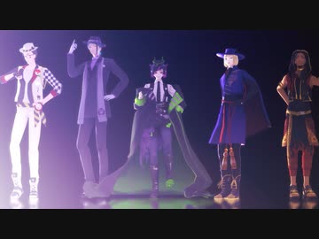 【MMDツイステ】Black Out/ ONE OFF MIND【副寮長】